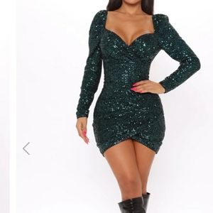 Sequin nightout dress